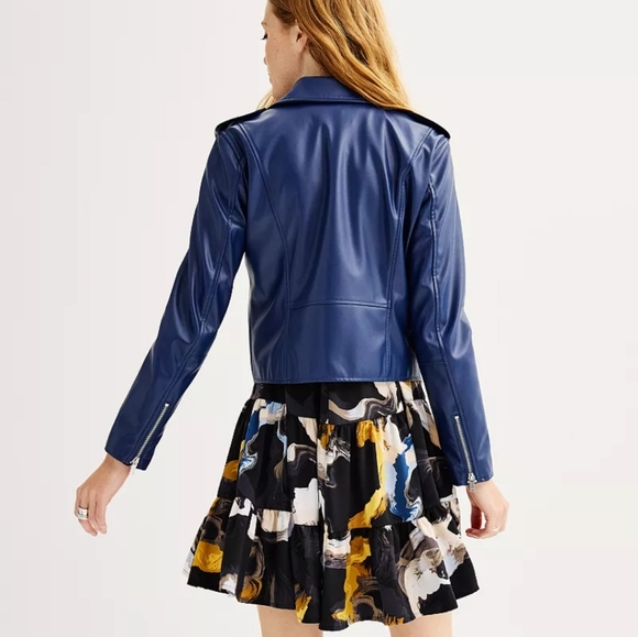 NINE WEST | Black Motto Jacket - Picture 6 of 6